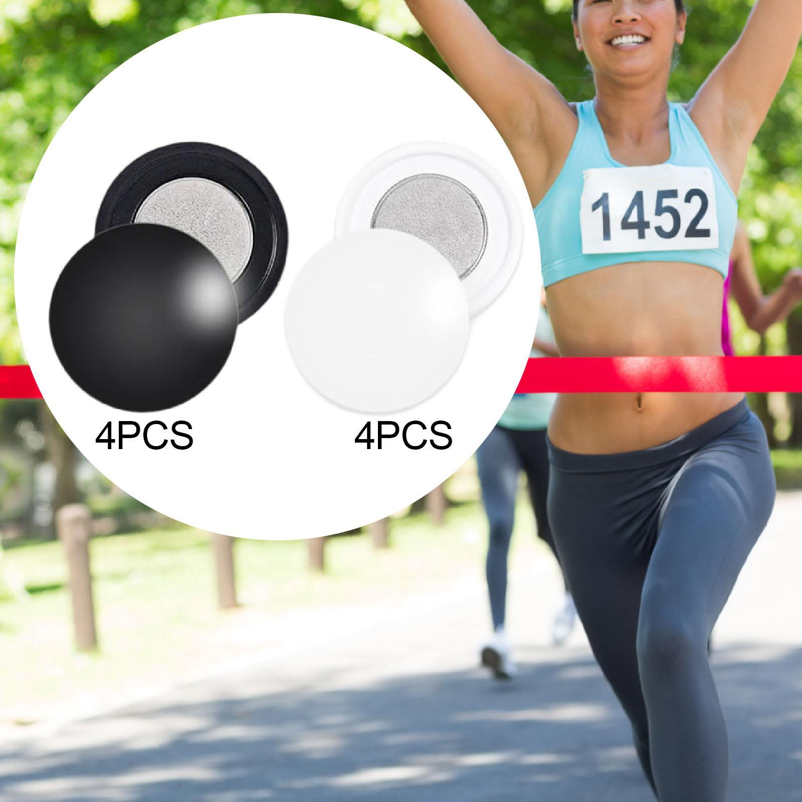 Running Gear Sale - 4 Pair Magnetic Race Bib Clips