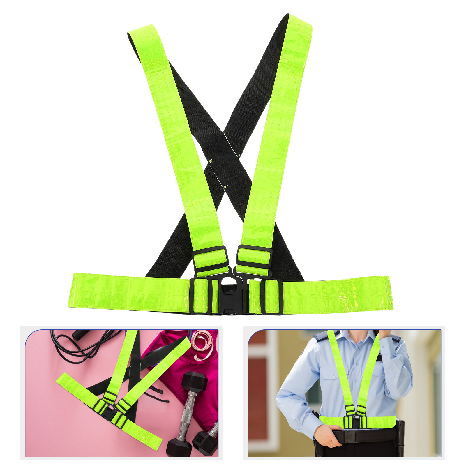Running Visibility Gear - Running Vest High Visibility Dog Walking