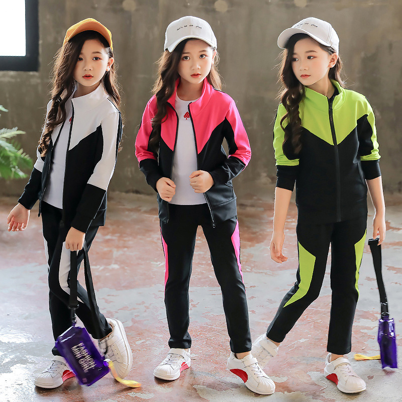Running Gear Kids - Spring Autumn Kids Clothes Girls Long