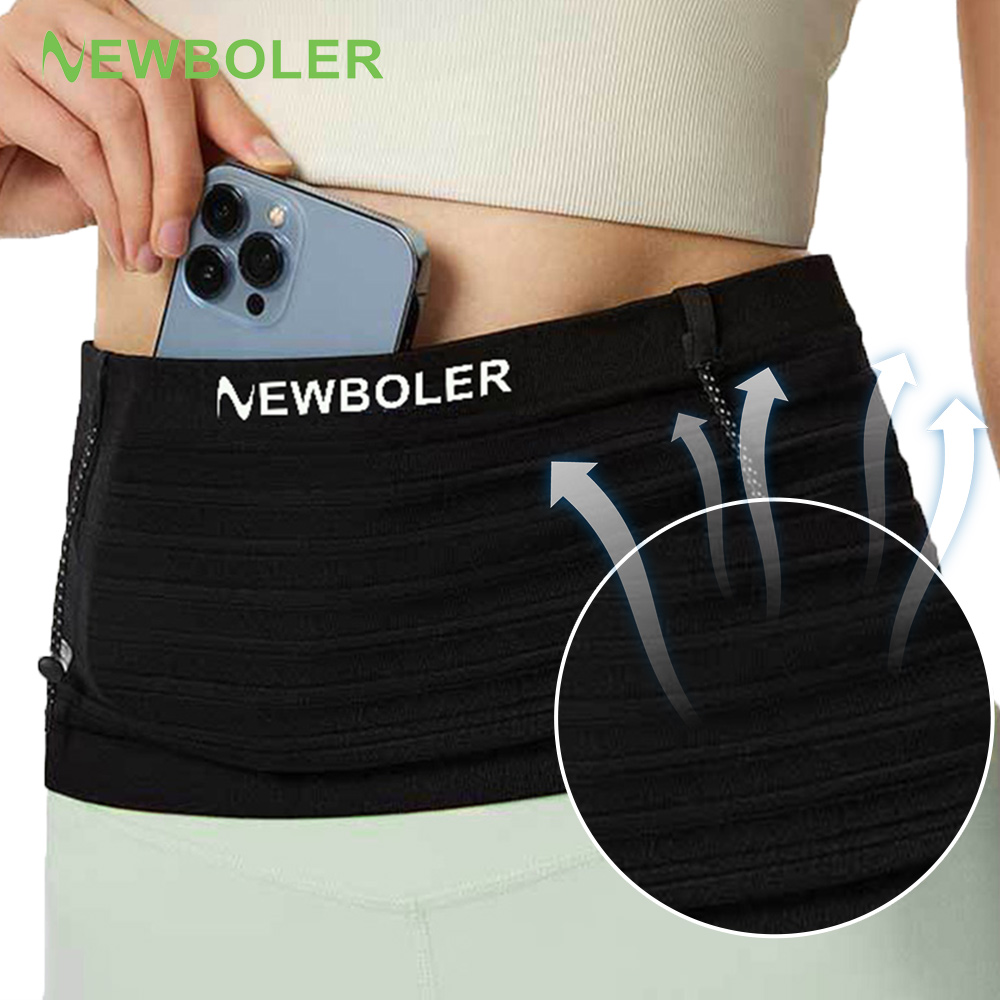 Running Gear Holder - NEWBOLER Elastic Sports Waist Bag Pack