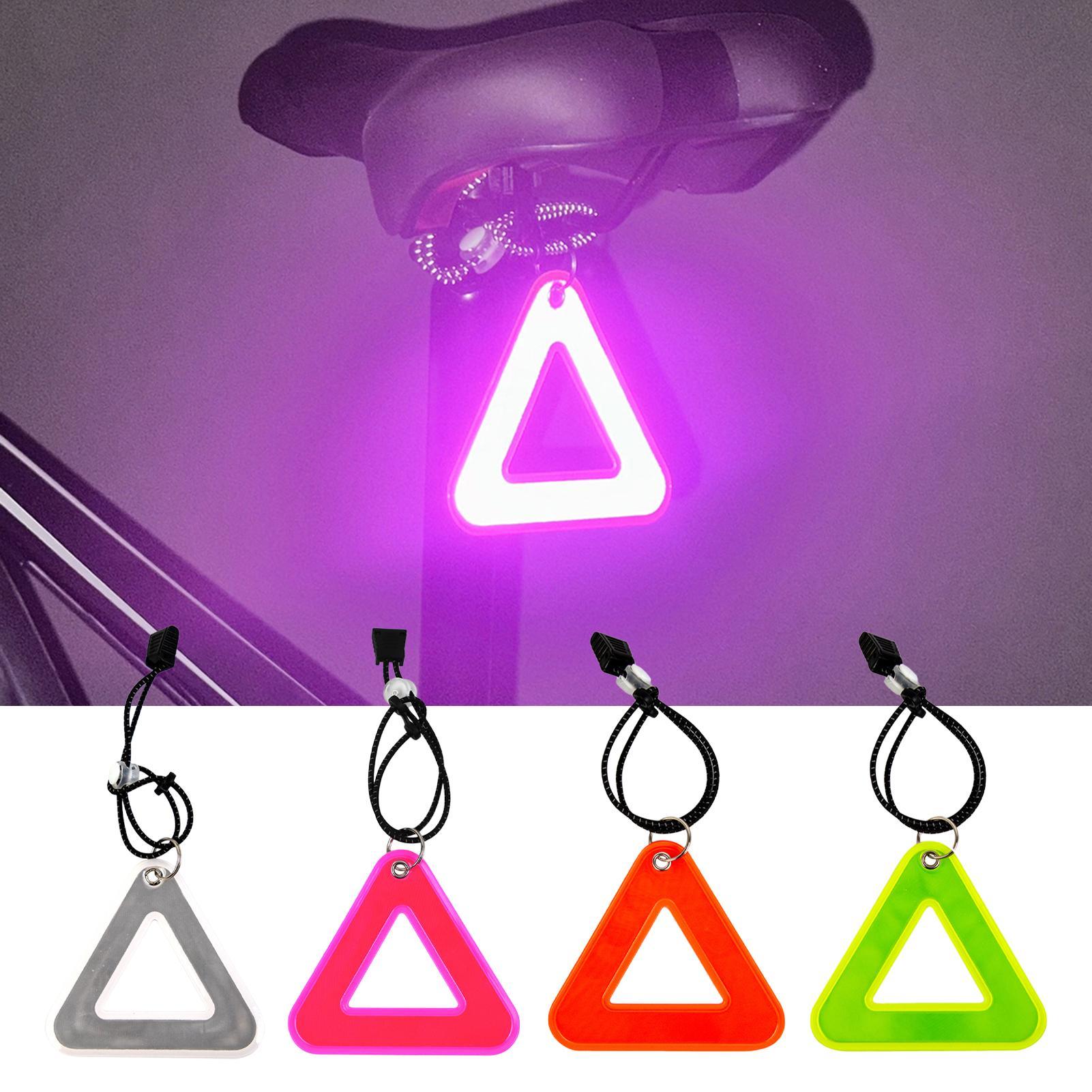 Running Visibility Gear - Reflective Pendants High Visibility Triangle Safety