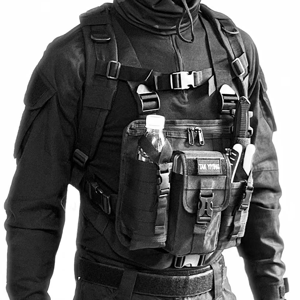Running Gear Equipment - Tactical Running Vest Pack, Multi-Functional Shoulder