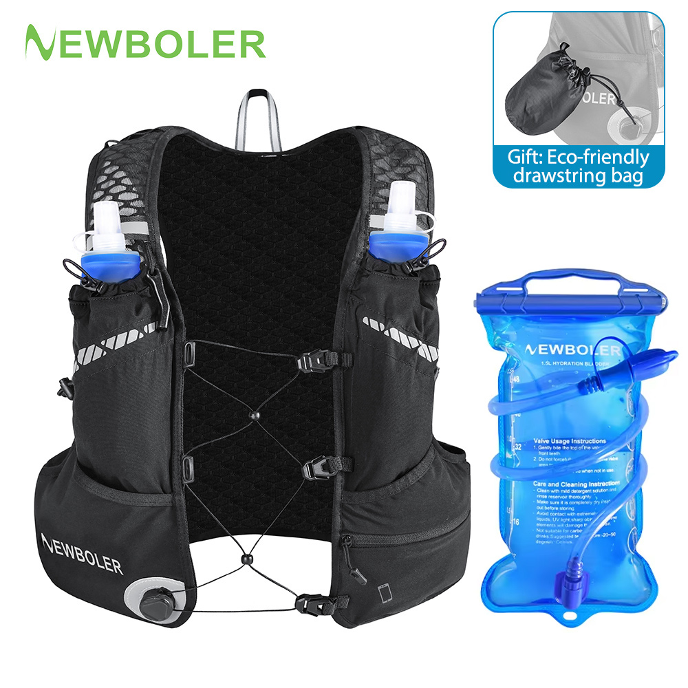 Running Gear Trail - 8L Breathable Hydration Vest Pack For