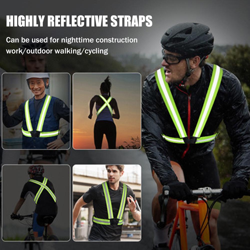 Outdoor Adjustable Safety Vest - Running Gear Sale 评论和价格