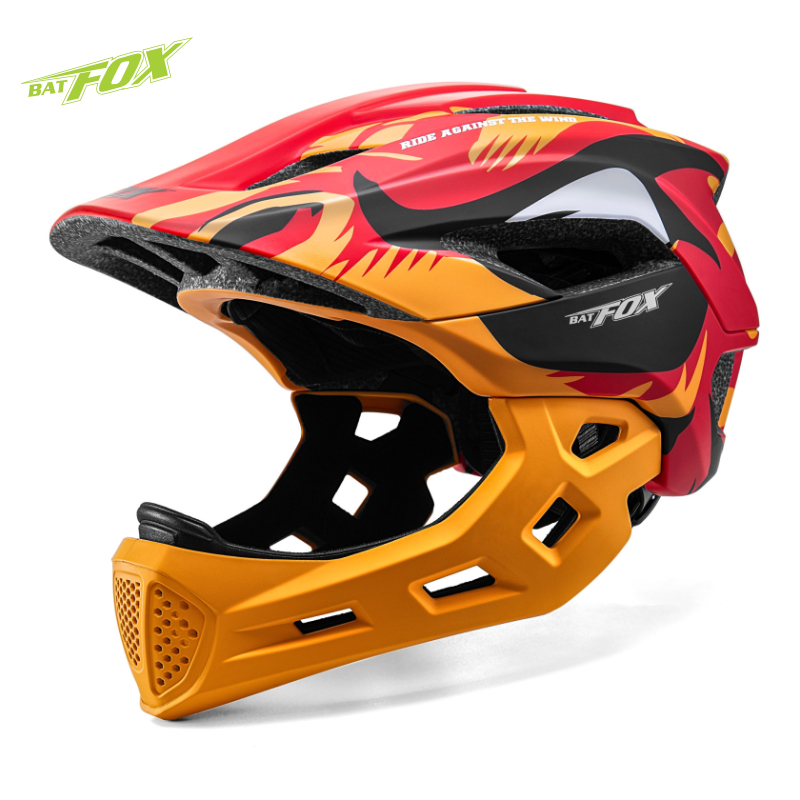 BATFOX Kids Full Face Bike Hel - Running Gear Kids 评论和价格
