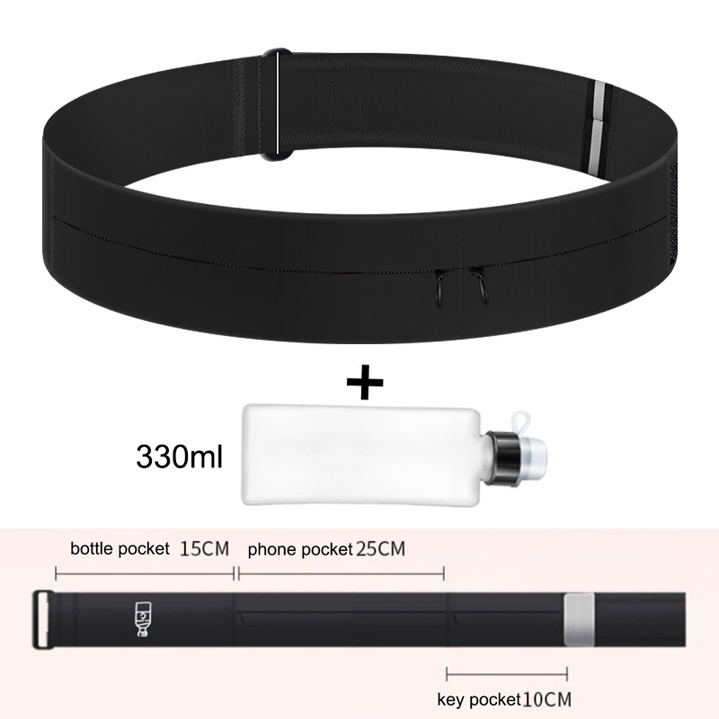 Running Belt Waist Bag with Wa - Running Gear Holder 评论和价格