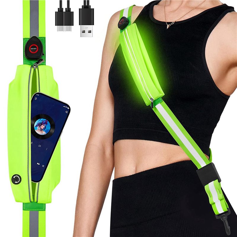 BTLIFE-2X LED Reflective Belt  - Running Visibility Gear 评论和价格