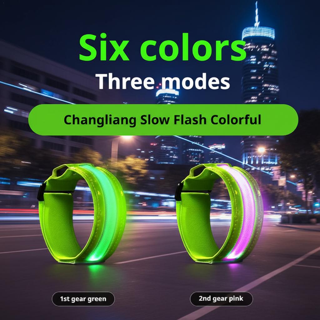 LED Reflective Armband Safety  - Running Visibility Gear 评论和价格