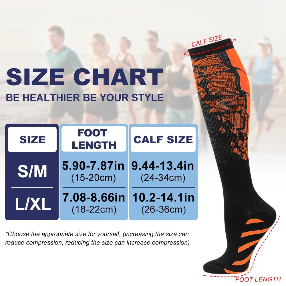 WRELS 1/2/3 Pairs Compression  - Anti Blister Sock 评论和价格