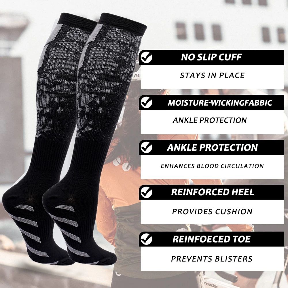 WRELS 1/2/3 Pairs Compression  - Anti Blister Sock 评论和价格