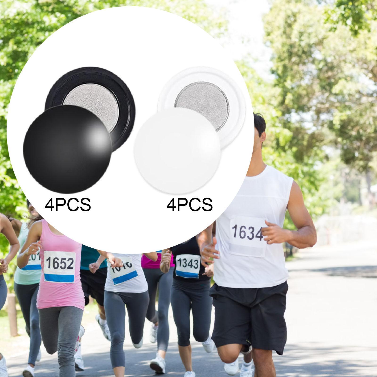 4 Pair Magnetic Race Bib Clips - Running Gear Sale 评论和价格