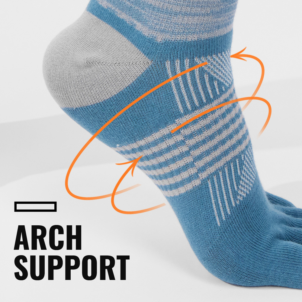 WRELS 1/2/3 Pairs Hiking Toe S - Anti Blister Sock 评论和价格