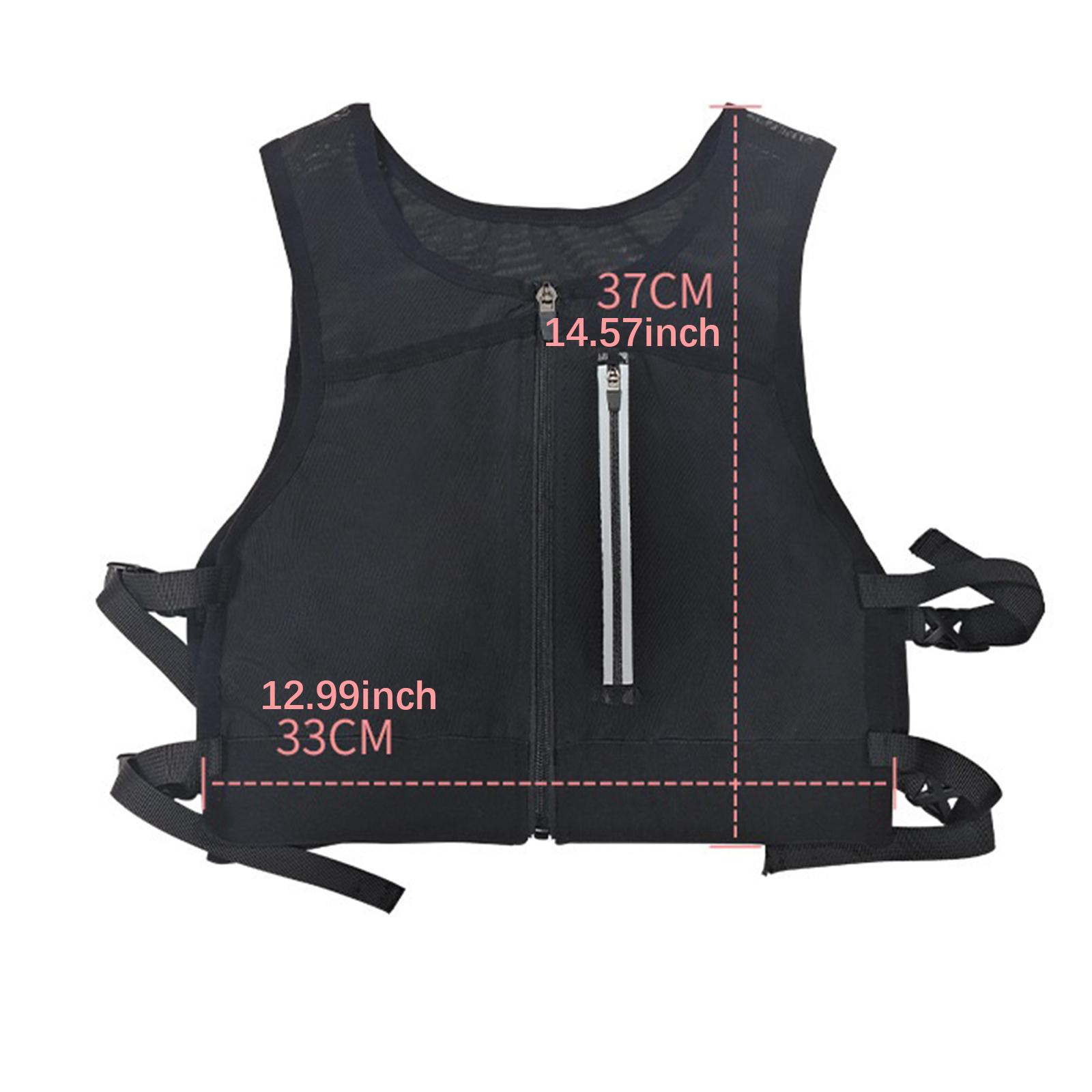 Running Vest Bag Chest Pack Hi - Running Visibility Gear 评论和价格