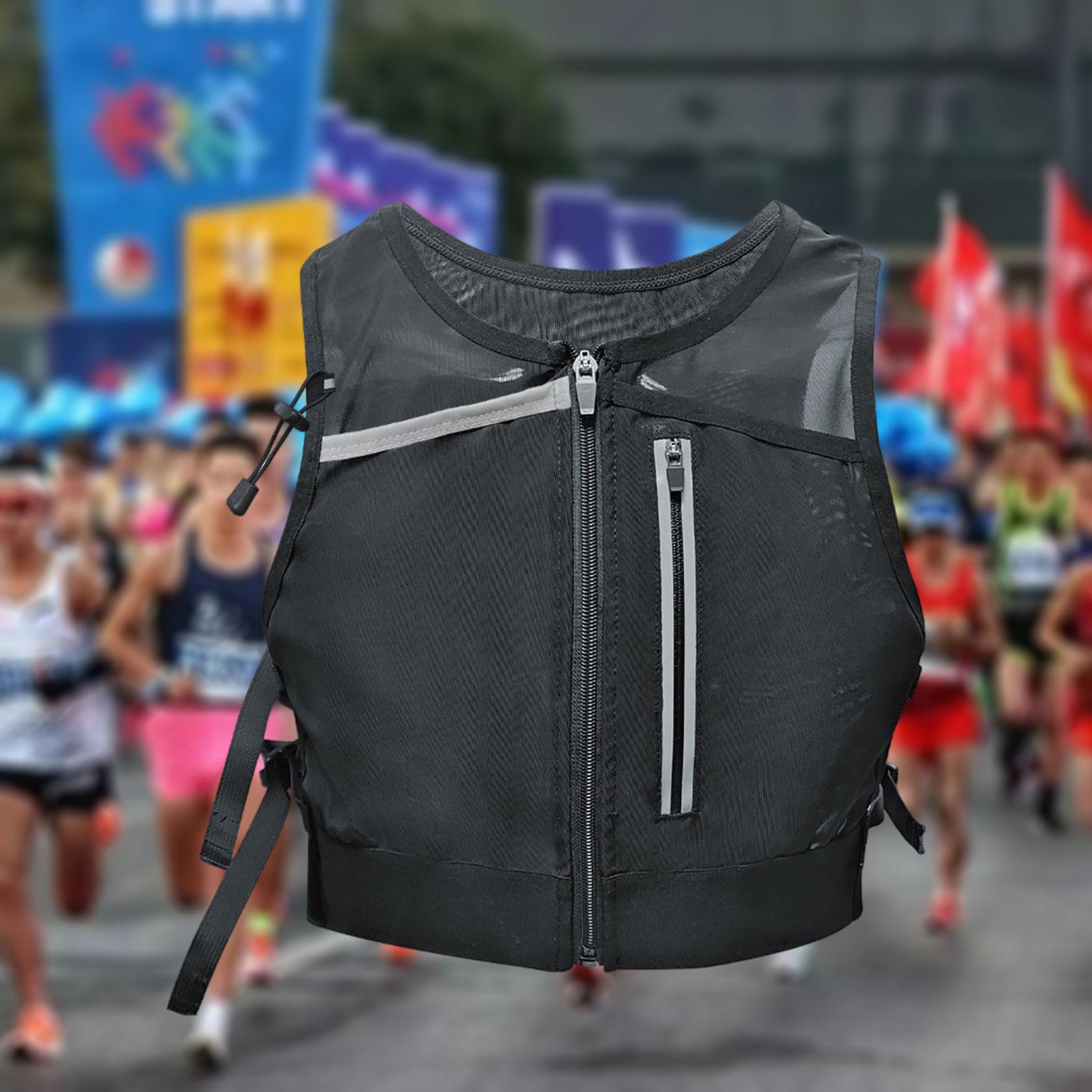 Running Vest Bag Chest Pack Hi - Running Visibility Gear 评论和价格