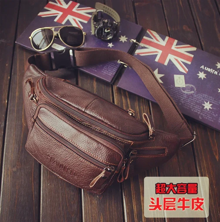 Genuine Cowhide Leather Waist  - Running Gear Holder 评论和价格