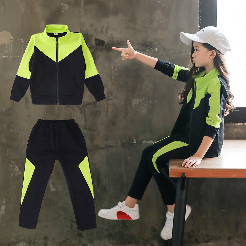 Spring Autumn Kids Clothes Gir - Running Gear Kids 评论和价格