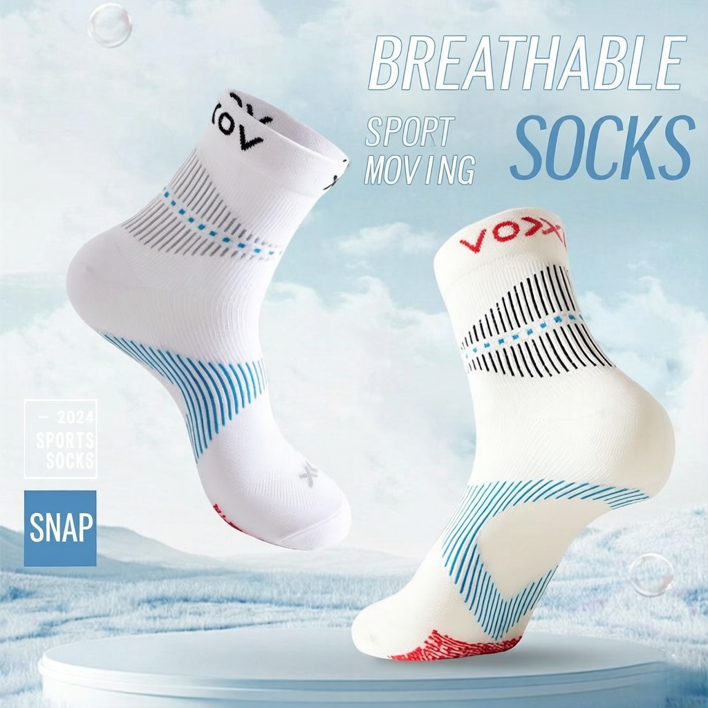 WRELS 1/2/3 Pairs Running Sock - Anti Blister Sock 评论和价格