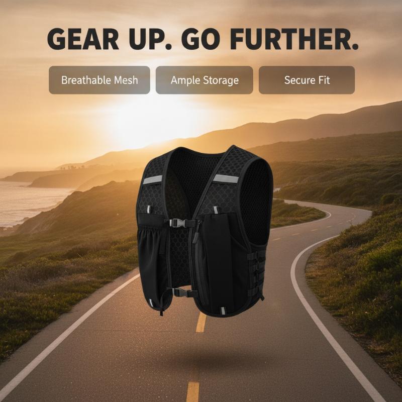 New Running Vest Unisex Lightw - Running Gear Trail 评论和价格