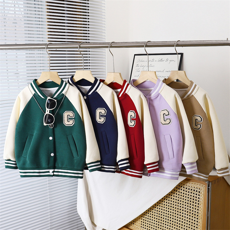 Children's Baseball Jacket Boy - Running Gear Kids 评论和价格