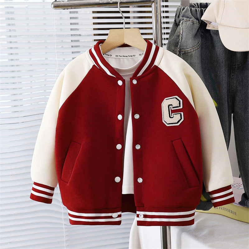 Children's Baseball Jacket Boy - Running Gear Kids 评论和价格