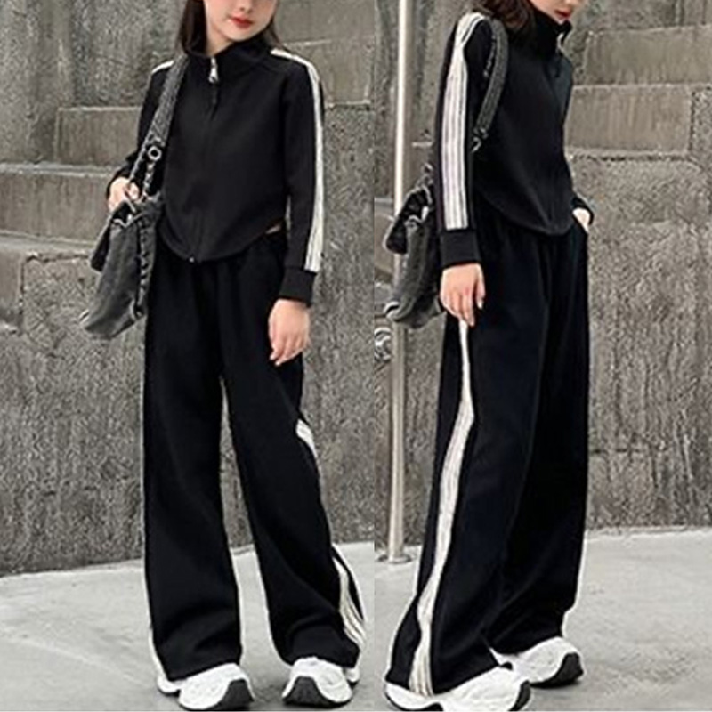 5-14Year Girls Sports Suit Aut - Running Gear Kids 评论和价格