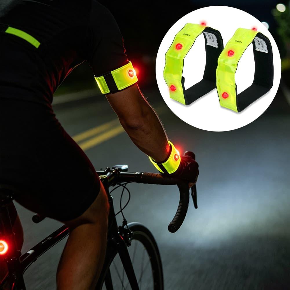 LED Reflective Armband With Fl - Running Visibility Gear 评论和价格