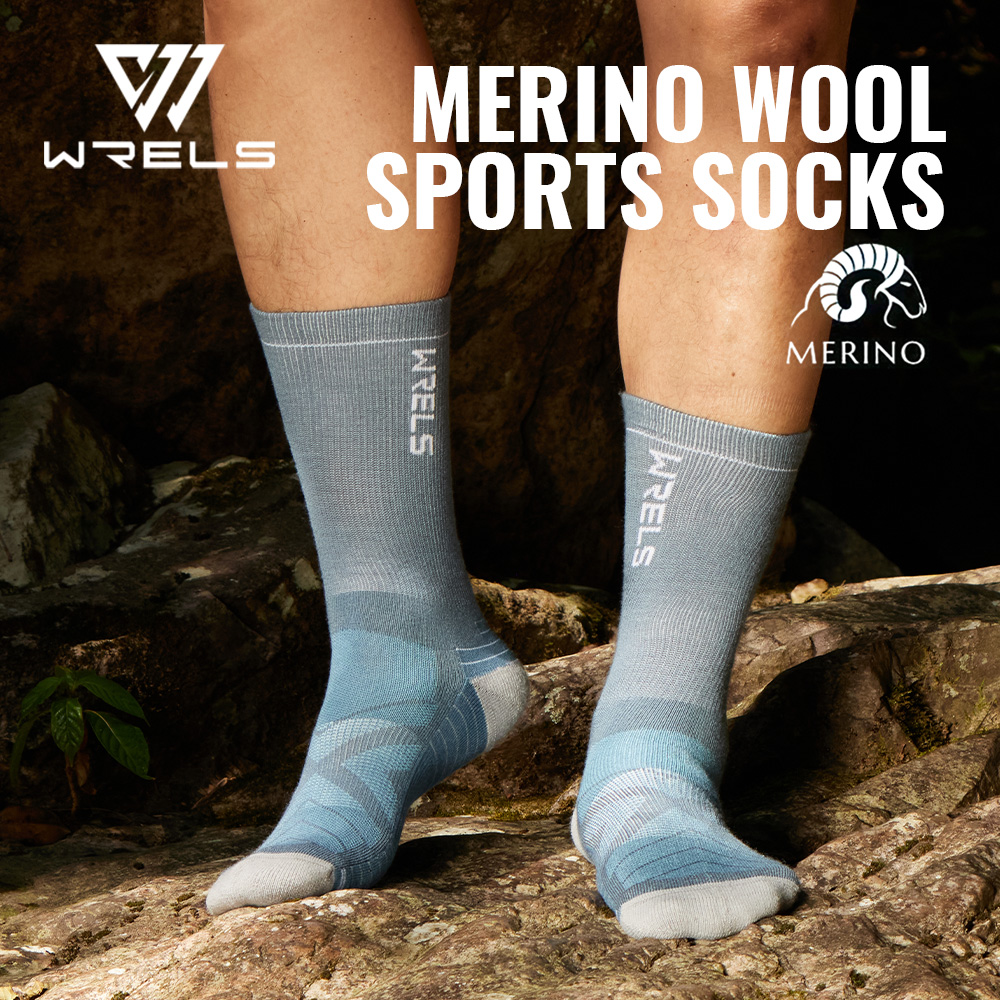 WRELS 1/2/3 Merino Wool Socks  - Anti Blister Sock 评论和价格