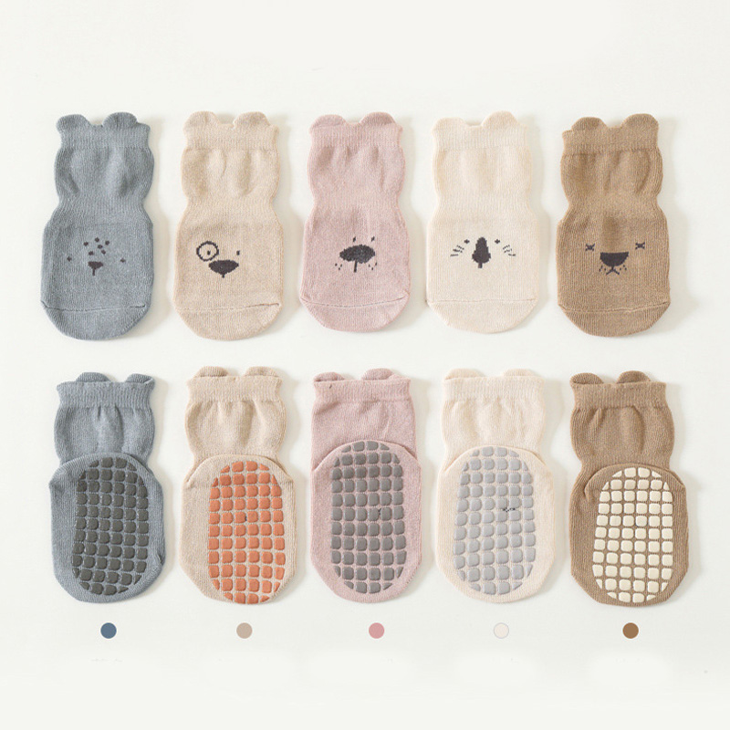 3/5 Pairs Baby Adorable Animal - Anti Blister Sock 评论和价格
