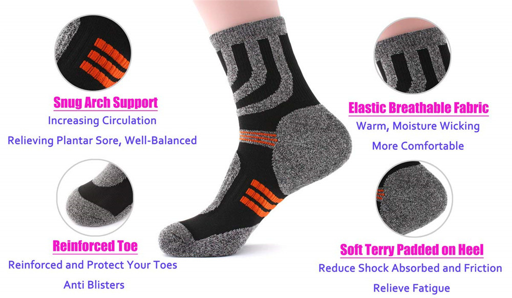5 Pairs Socks Men Anti Blister - Anti Blister Sock 评论和价格
