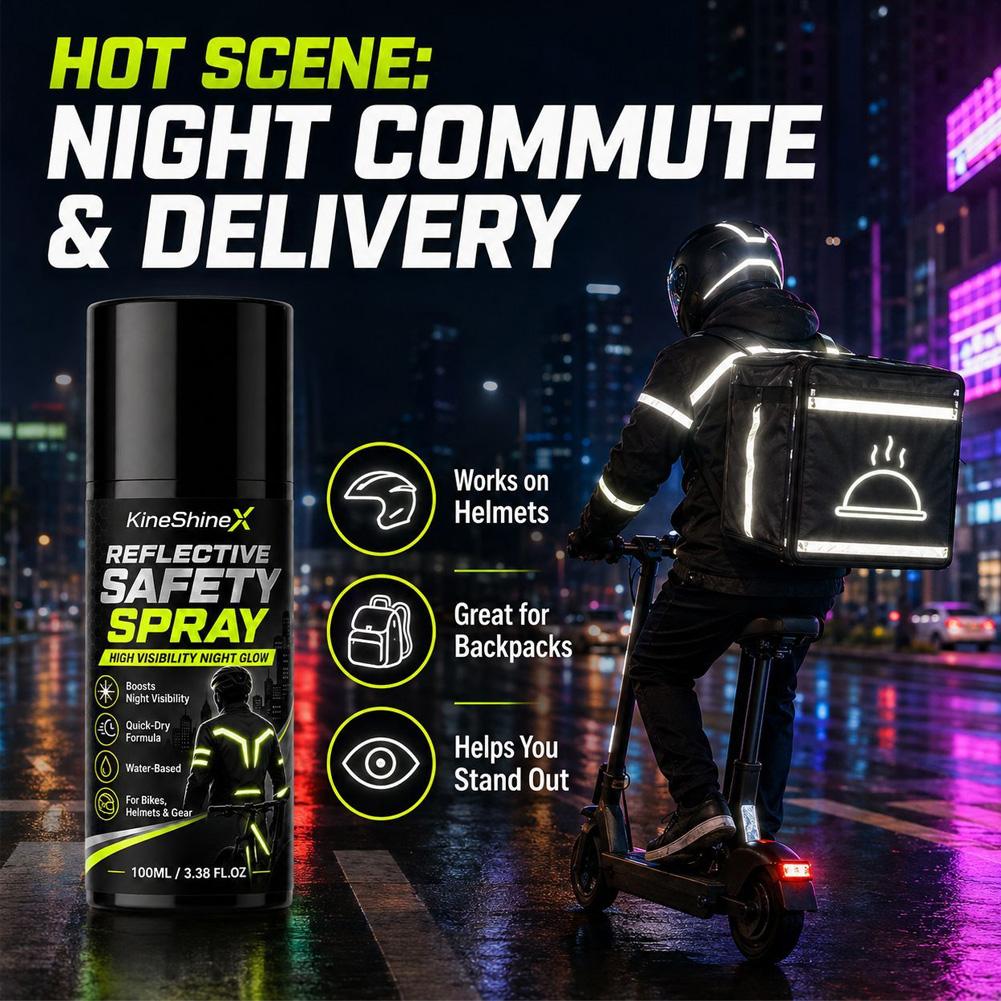 Night Reflective Safety Spray  - Running Visibility Gear 评论和价格