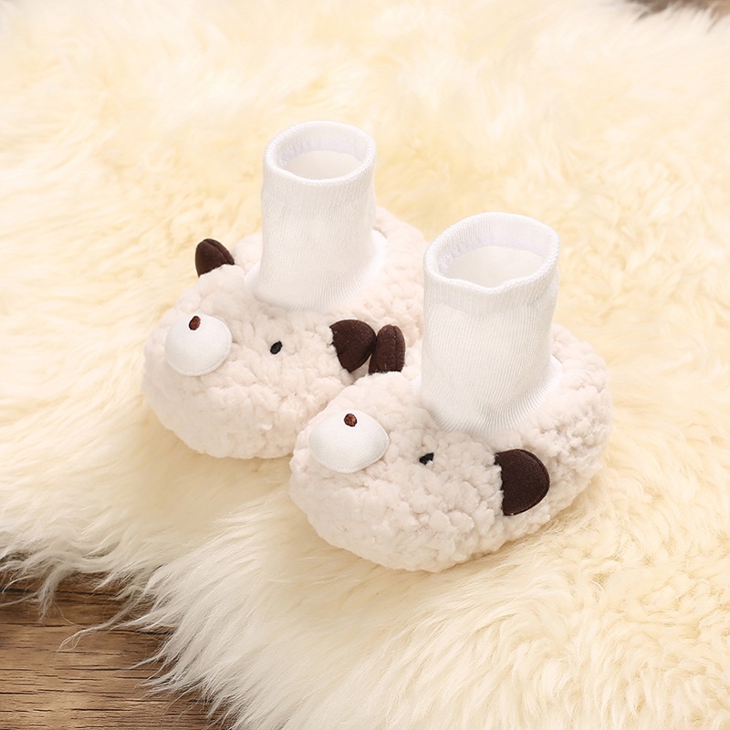 Winter New Cute Cartoon Baby B - Anti Blister Sock 评论和价格