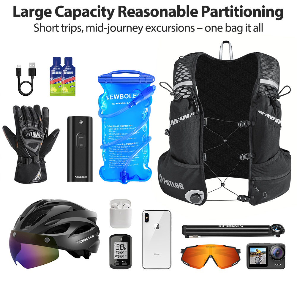 8L Breathable Hydration Vest P - Running Gear Trail 评论和价格
